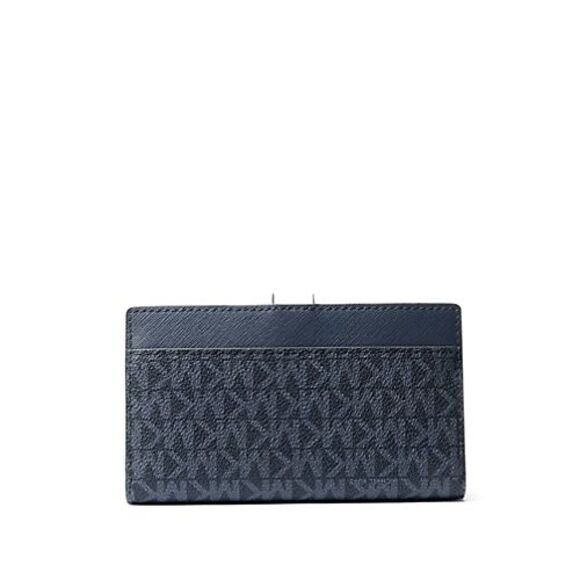 New Michael Kors Greenwich Medium Signature Logo Wallet Admiral Multi - Picture 4 of 4